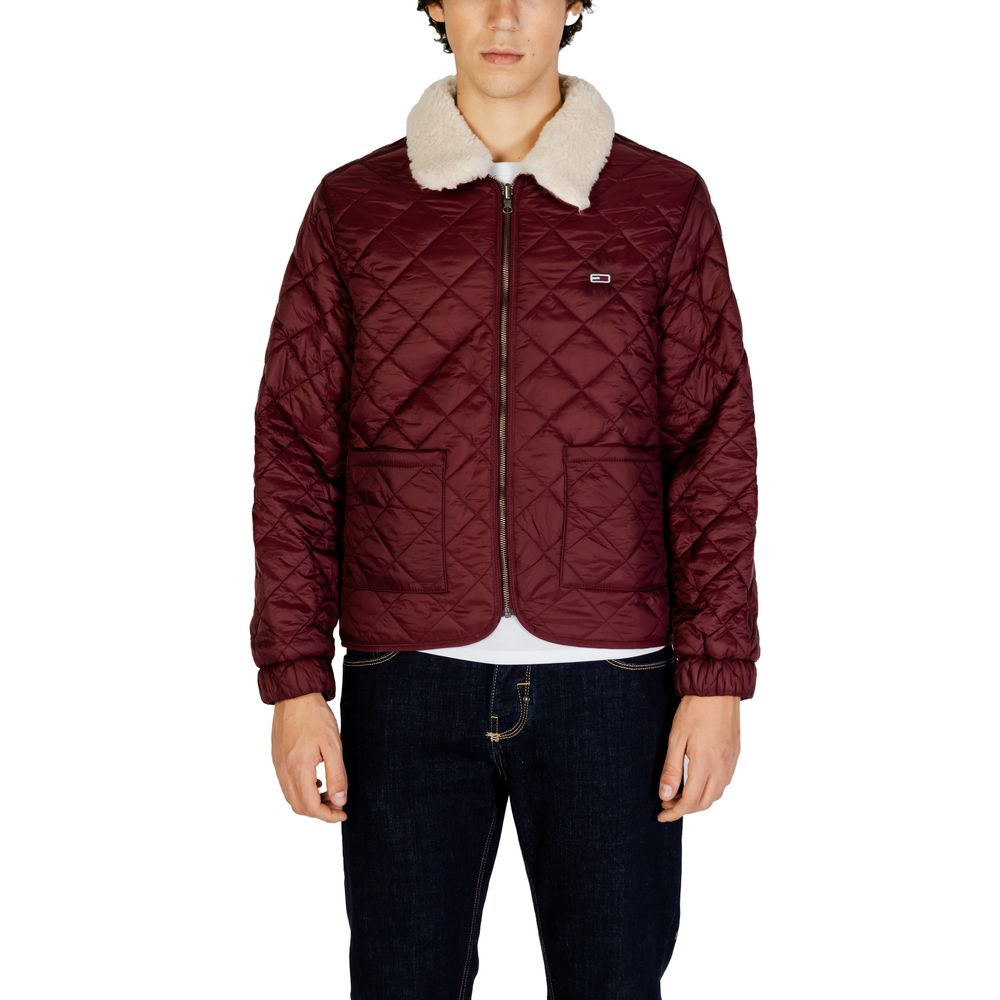 Tommy Hilfiger Jeans Light Blue Cotton Jackets & Coat