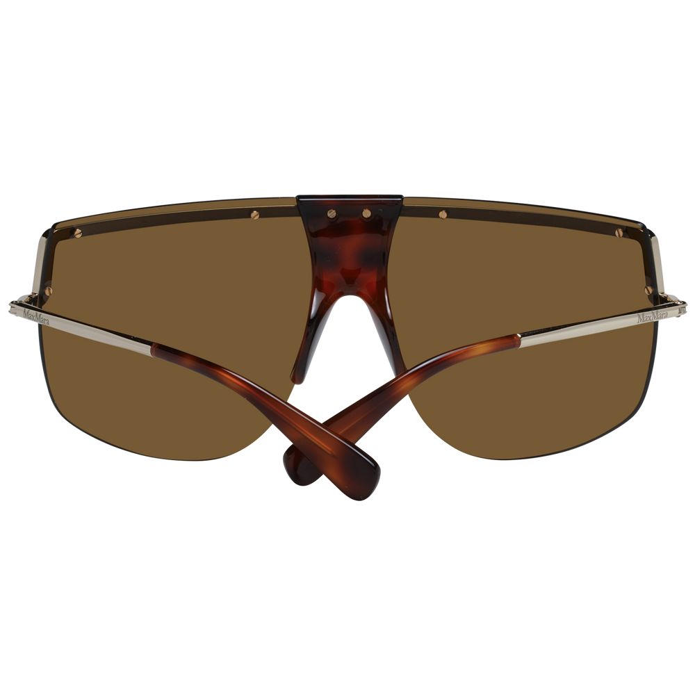 Max Mara Gold Women Sunglass