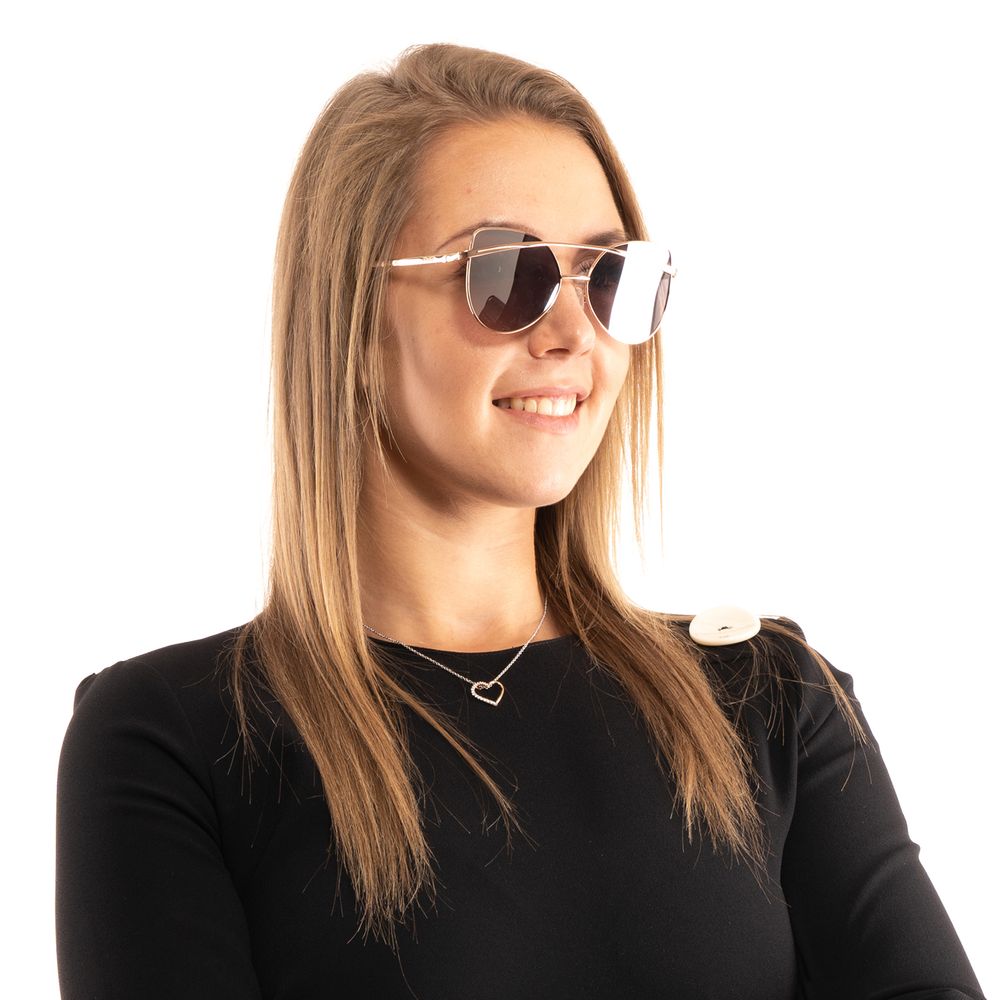 Guess Rose Gold Women Sunglass