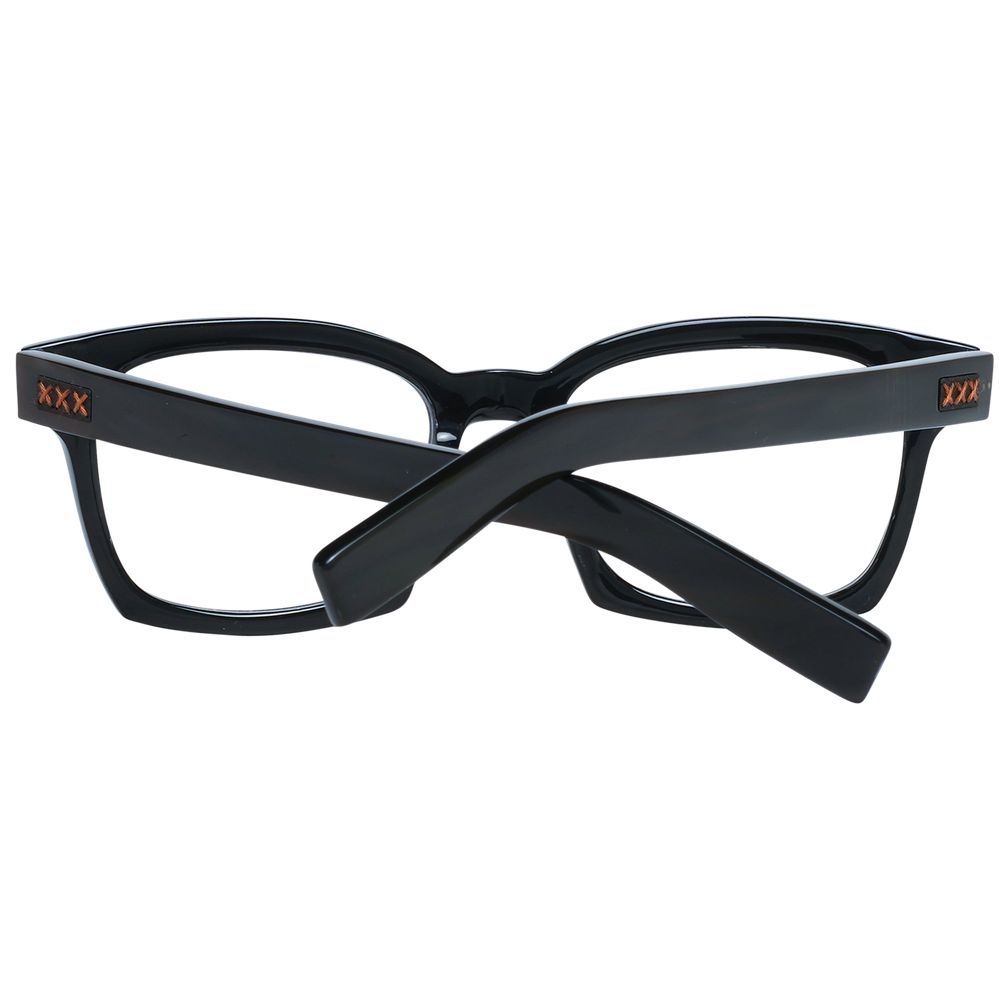 Ermenegildo Zegna Black Men Glasses Frame