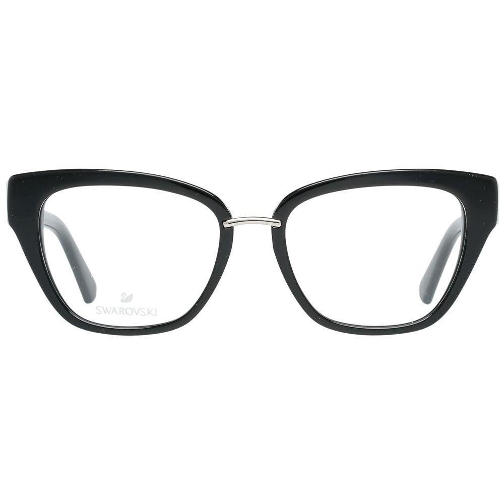 Swarovski Black Women Glasses Frame