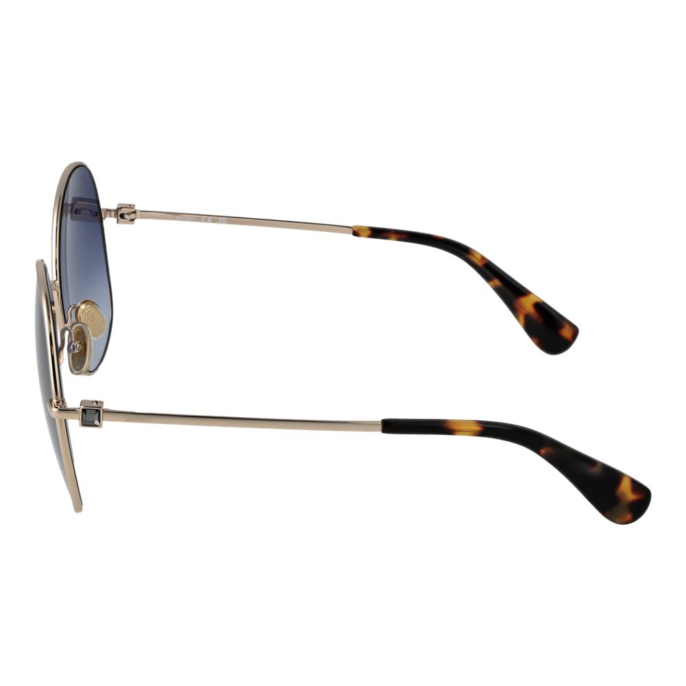 Max Mara Gold Women Sunglass