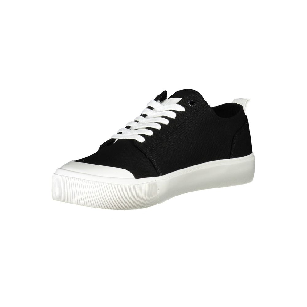 Calvin Klein Black Recycled Material Men Sneaker