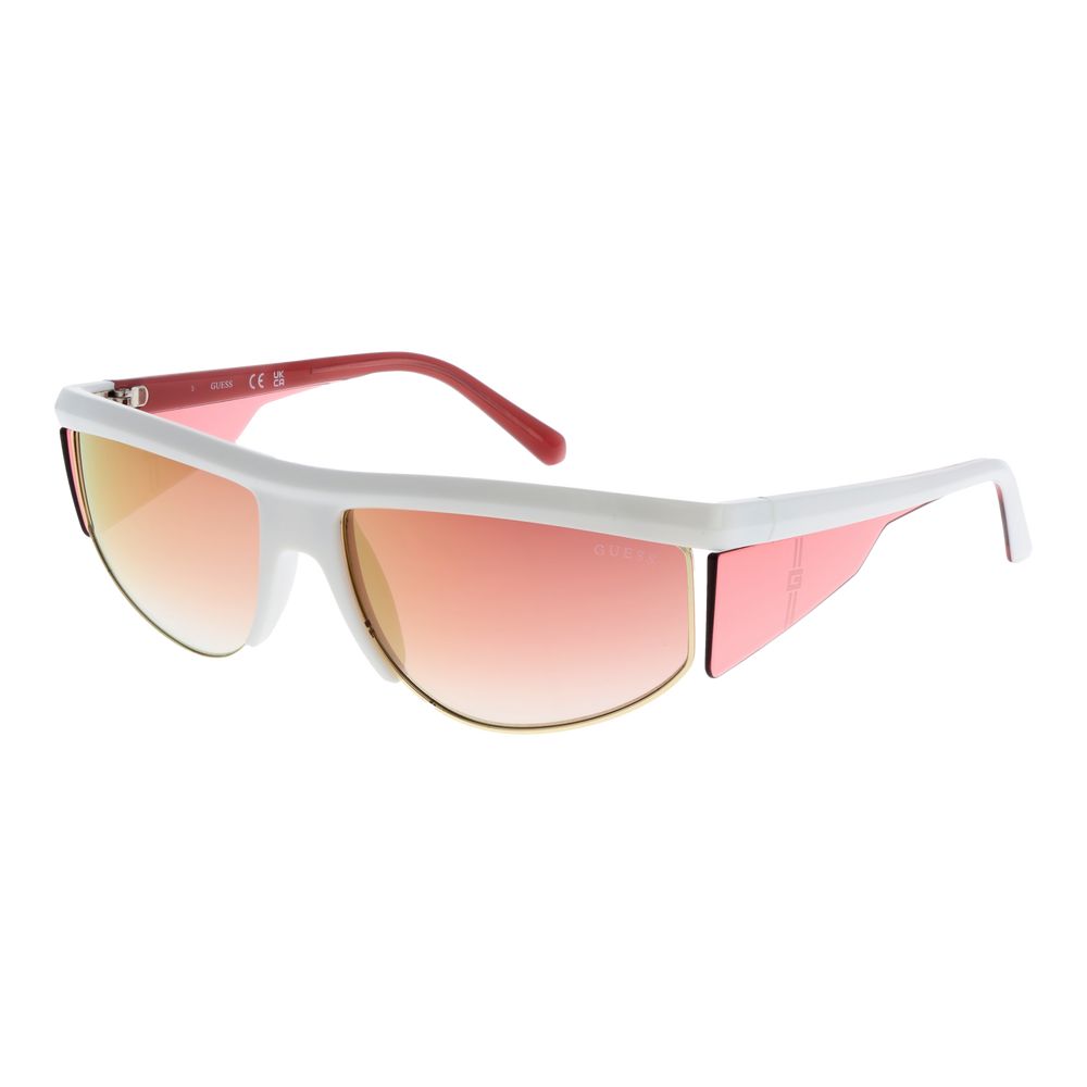Guess White Men Sunglass