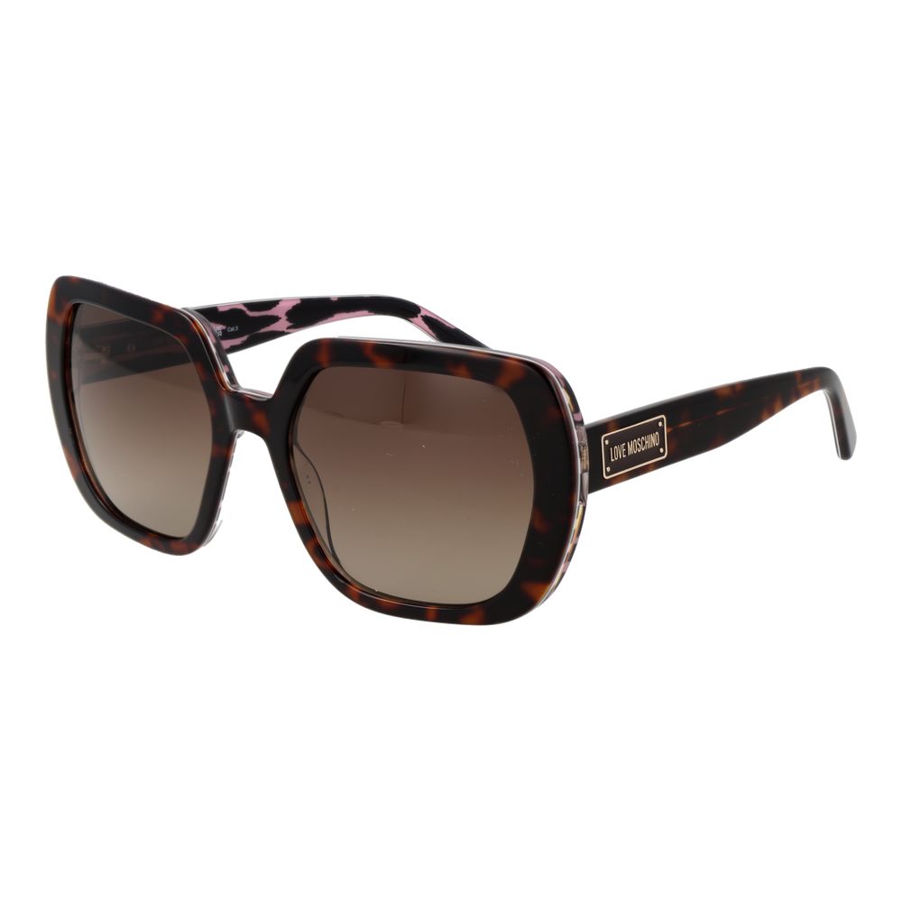 Love Moschino Brown Women Sunglass