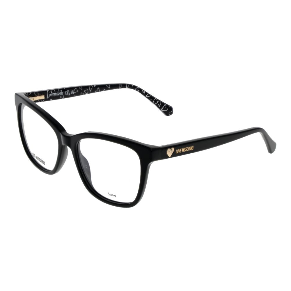 Love Moschino Black Women Glasses Frame