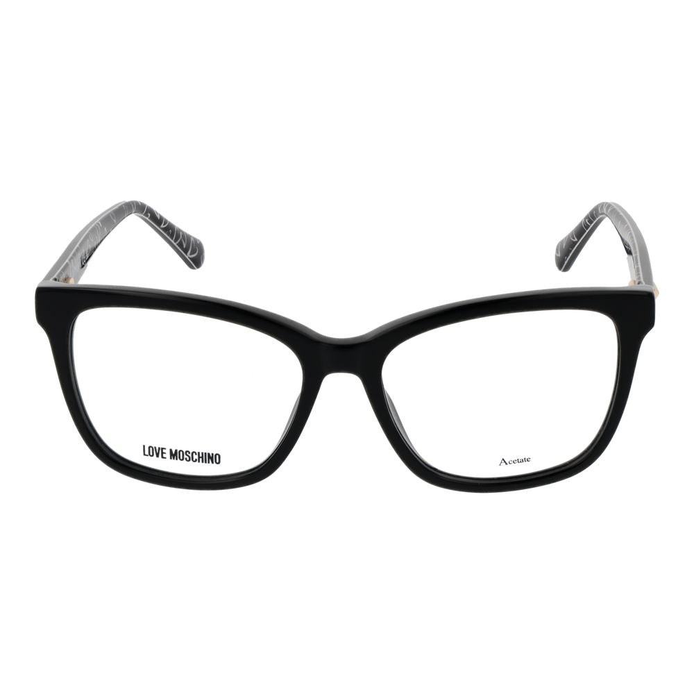 Love Moschino Black Women Glasses Frame