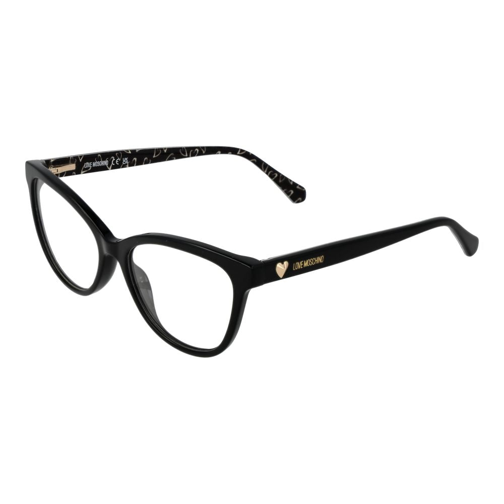 Love Moschino Black Women Glasses Frame