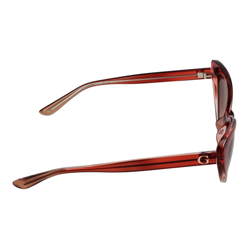 Guess Burgundy Women Sunglass