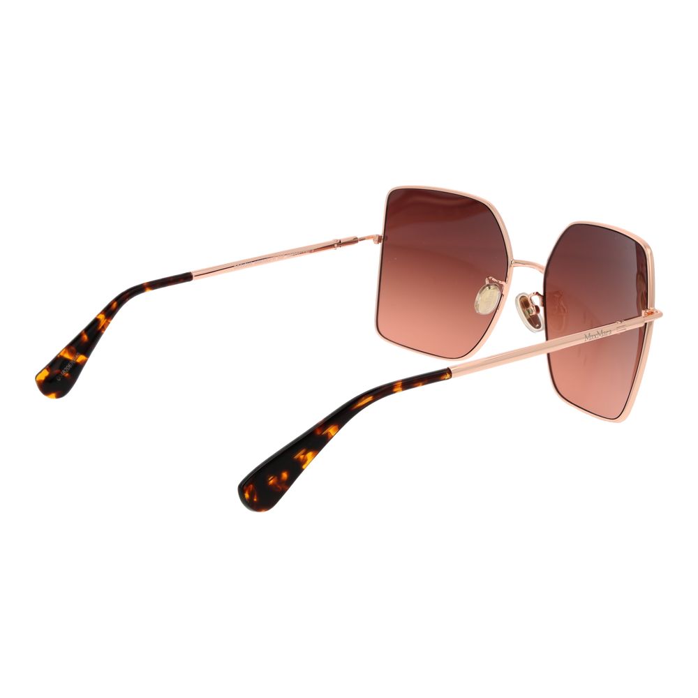 Max Mara Rose Gold Women Sunglass