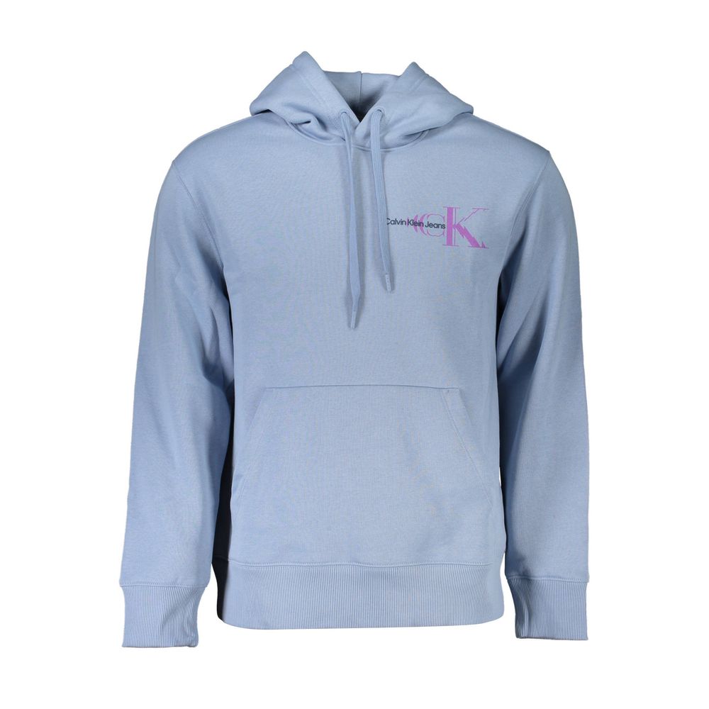 Calvin Klein Blue Cotton Men Sweater