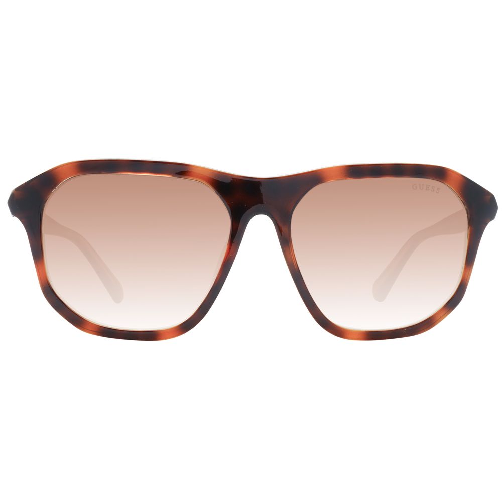 Guess Brown Unisex Sunglass