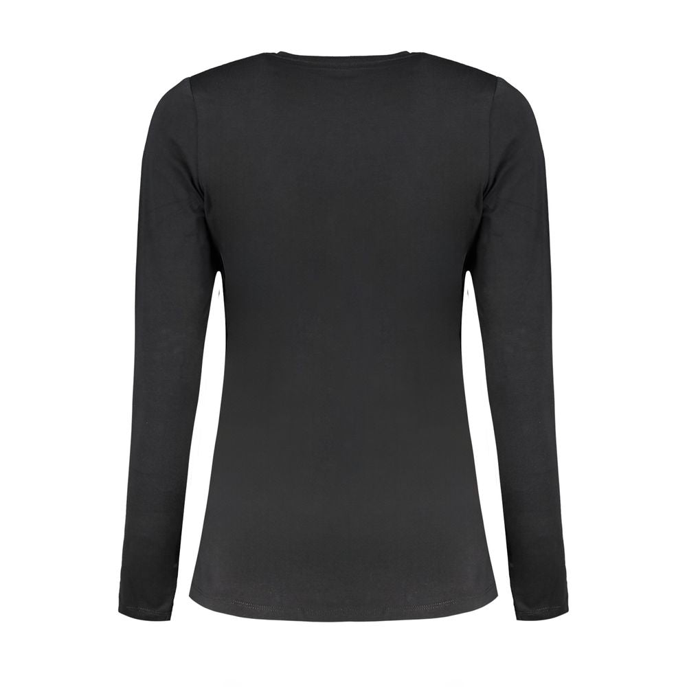 Pepe Jeans Black Cotton Women T-Shirt