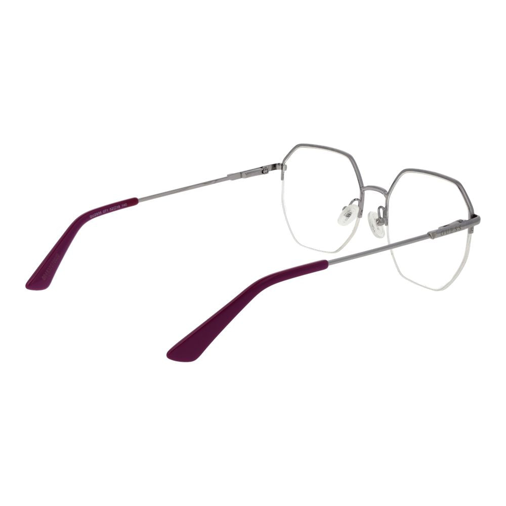 Guess Silver Women Glasses Frame