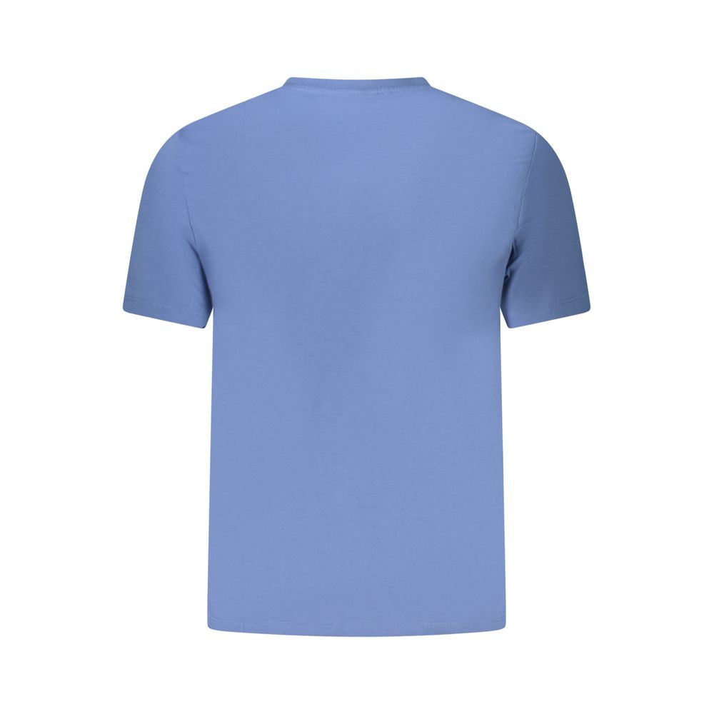 Calvin Klein Blue Cotton Men T-Shirt