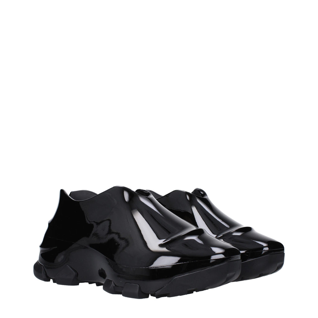 Givenchy Black Cotton Low Tops
