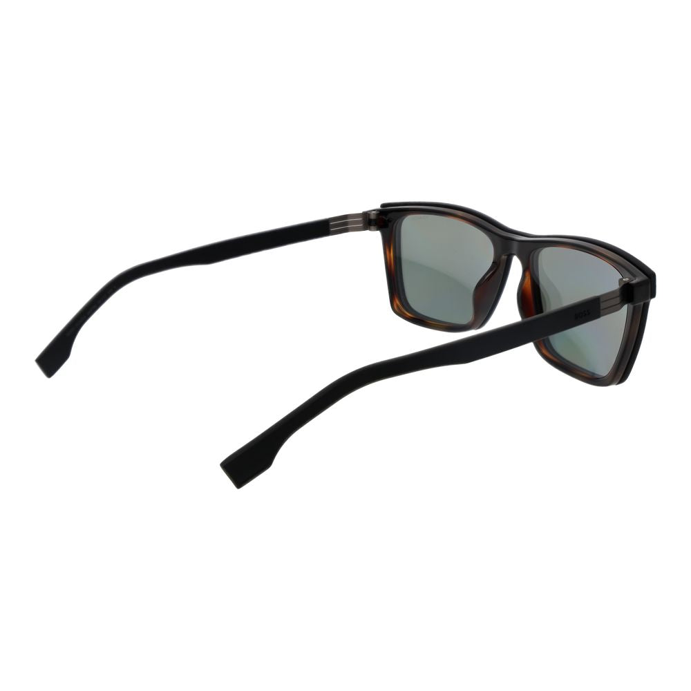 Hugo Boss Brown Men Glasses Frame