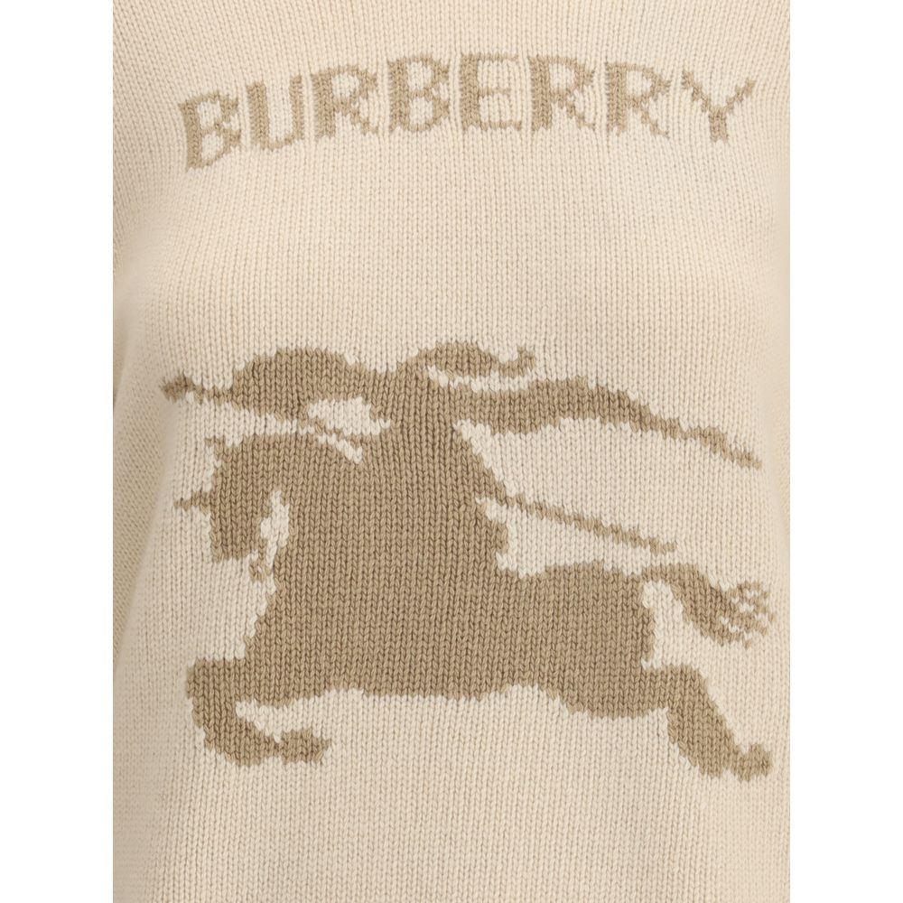 Burberry Beige Wool Cashmere Sweater