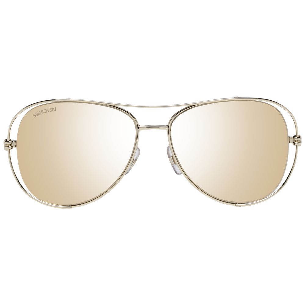 Swarovski Gold Women Sunglass