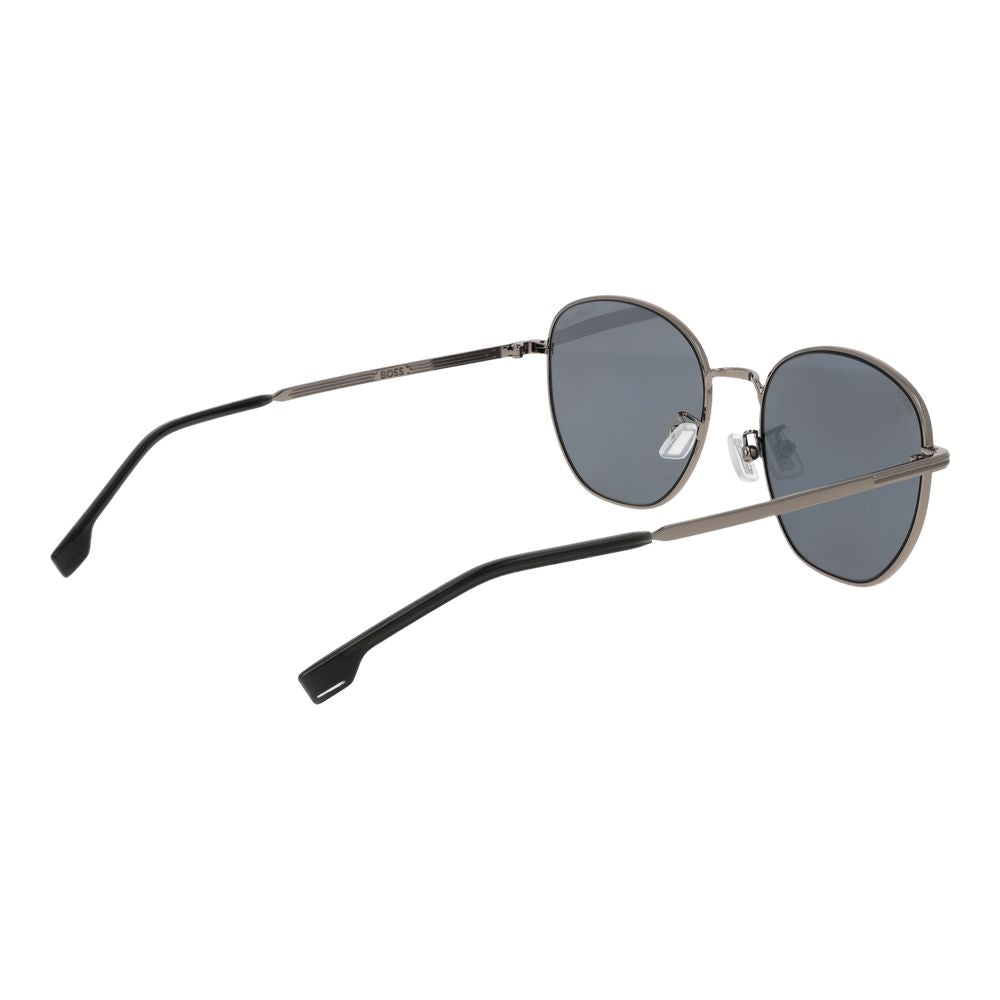 Hugo Boss Silver Men Sunglass