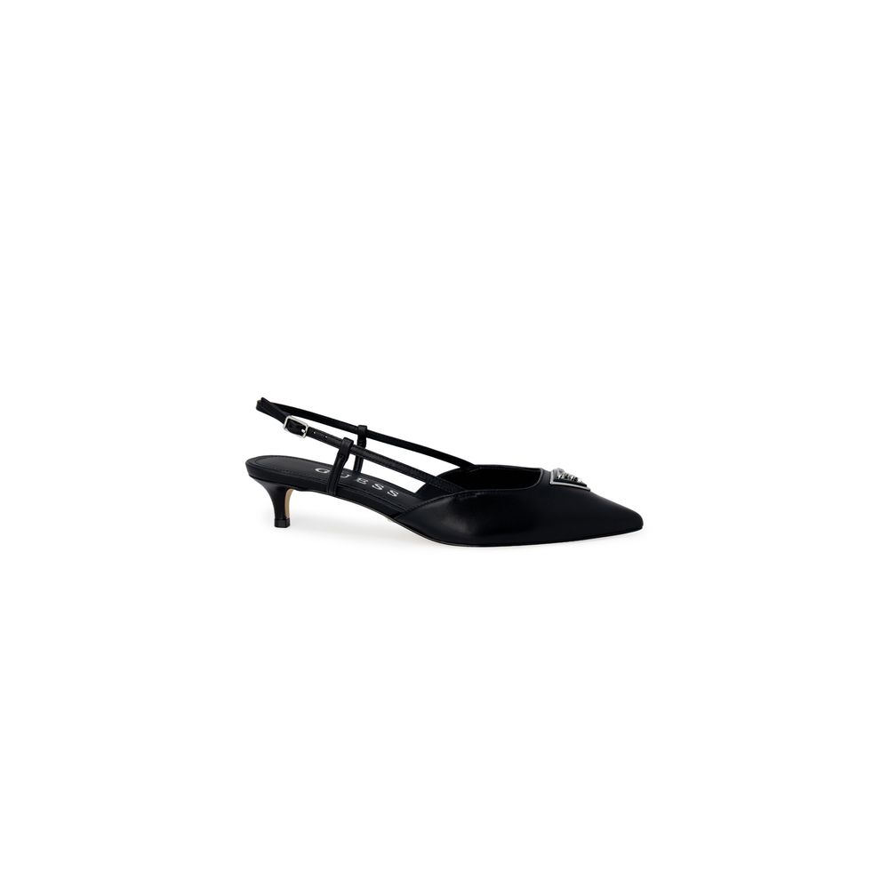 Guess Black Polyester High Heel