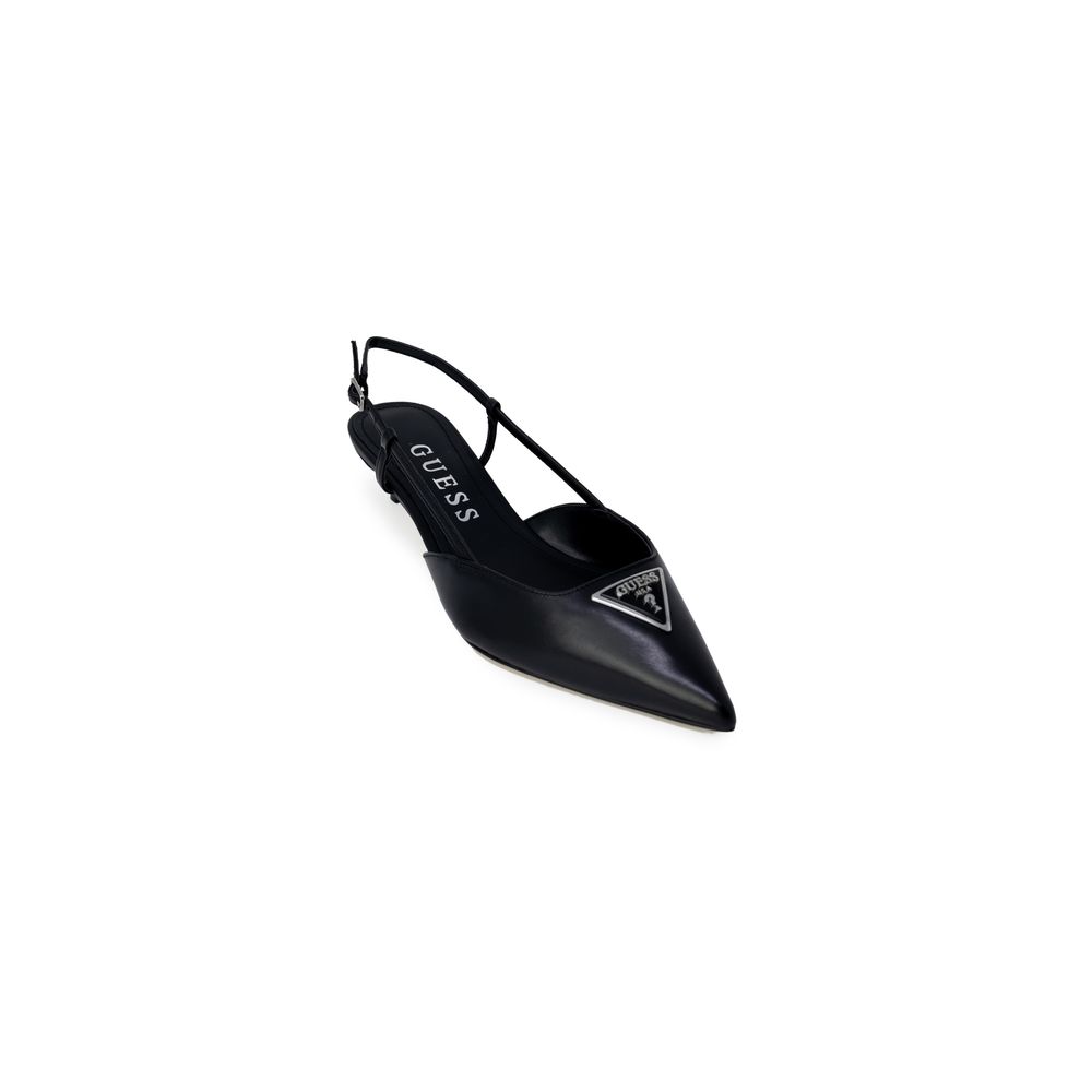 Guess Black Polyester High Heel