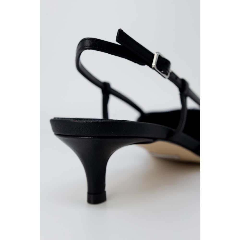 Guess Black Polyester High Heel