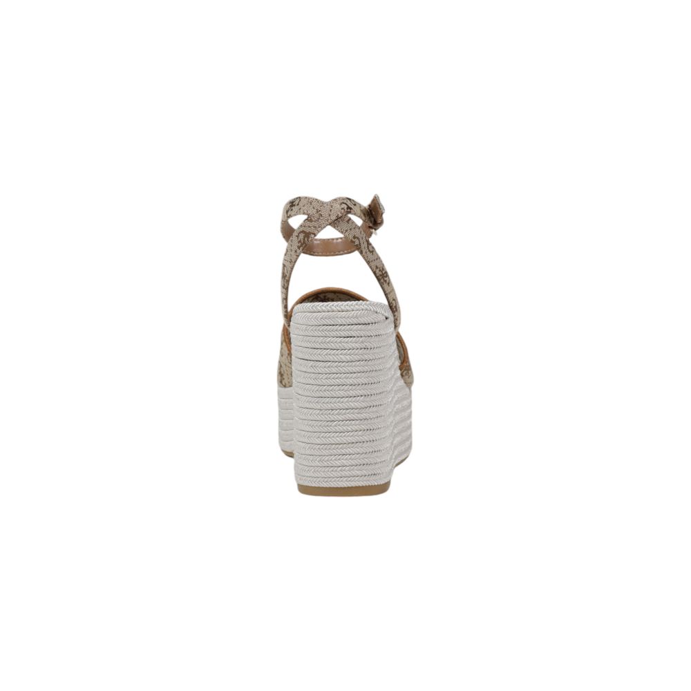 Guess Beige Polyester High Heel