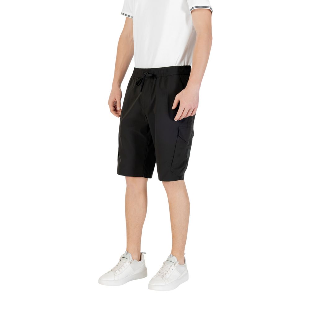 Hugo Boss Black Polyester Bermuda