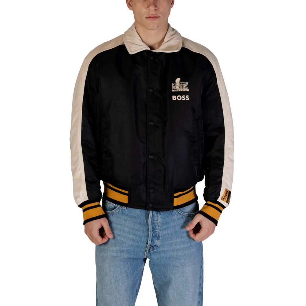 Hugo Boss Black Polyamide Jackets & Coat