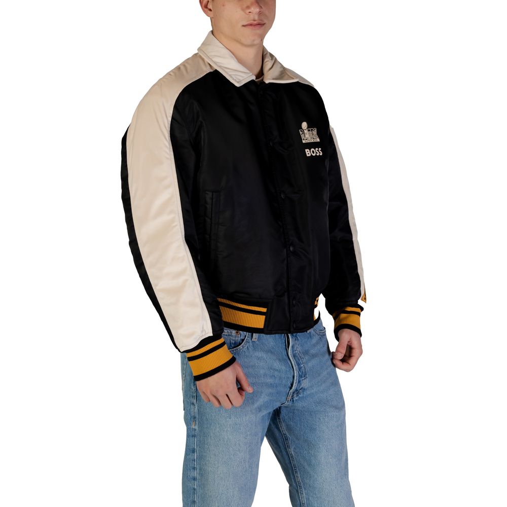 Hugo Boss Black Polyamide Jackets & Coat