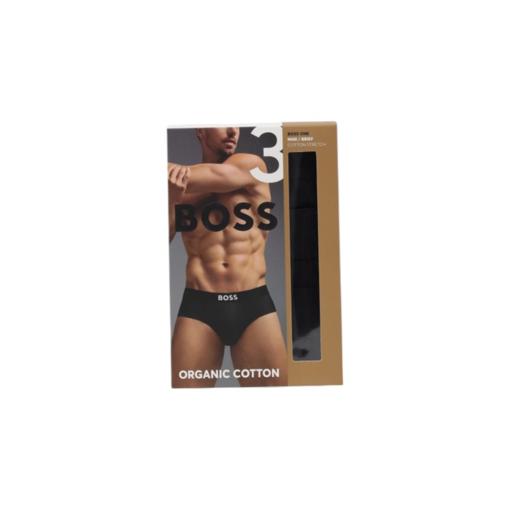 Hugo Boss Black Cotton Underwear