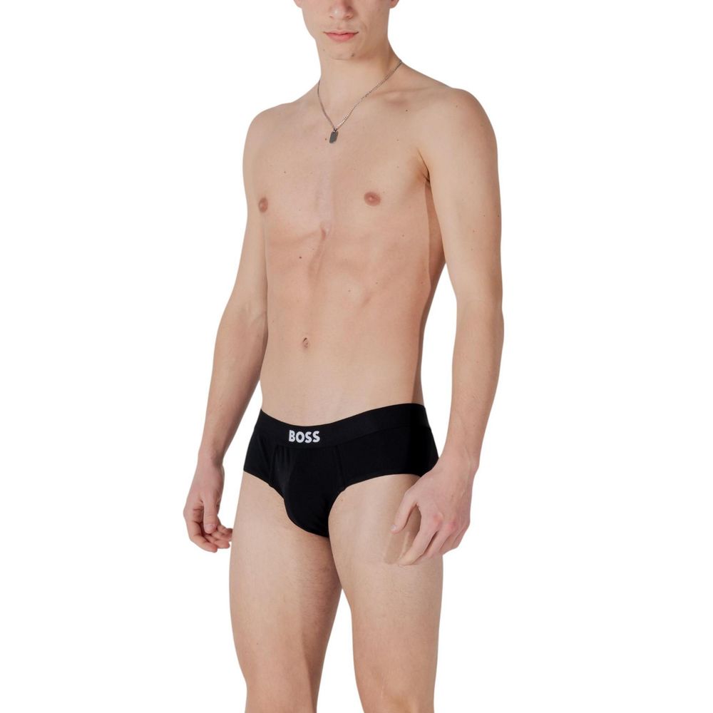 Hugo Boss Black Cotton Underwear