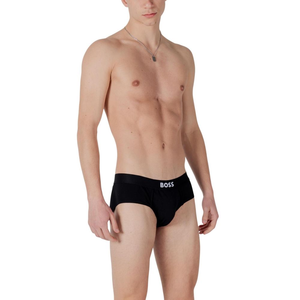 Hugo Boss Black Cotton Underwear