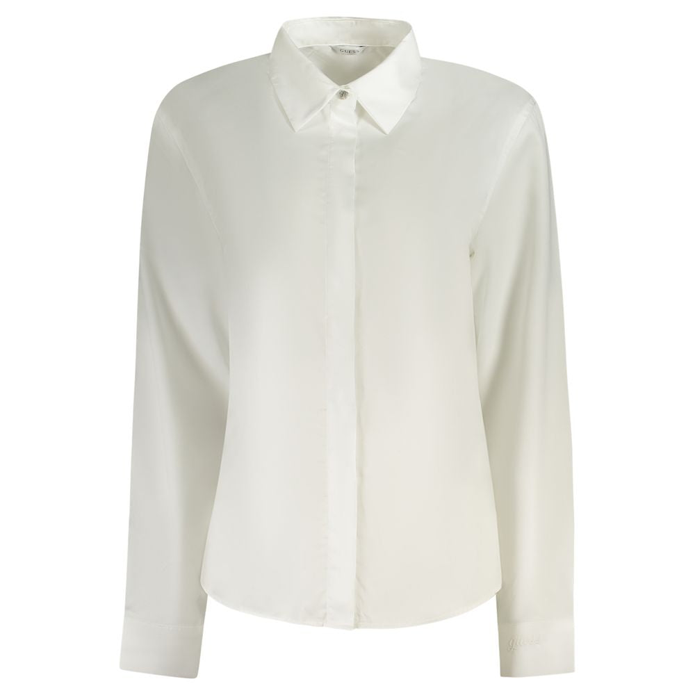 Guess Jeans White Cotton Shirt