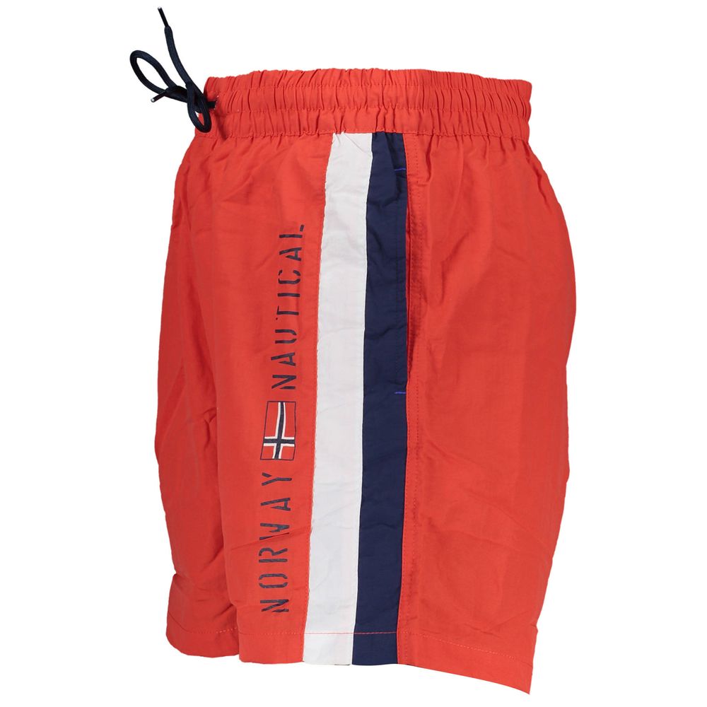 Norway 1963 Red Polyamide Swimwear
