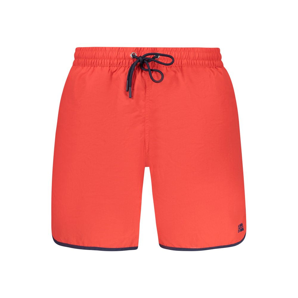 Norway 1963 Red Polyamide Swimwear
