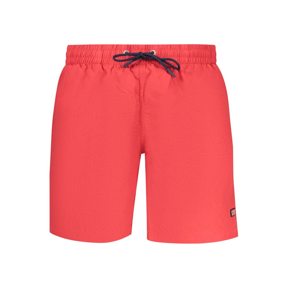 Norway 1963 Red Polyamide Swimwear