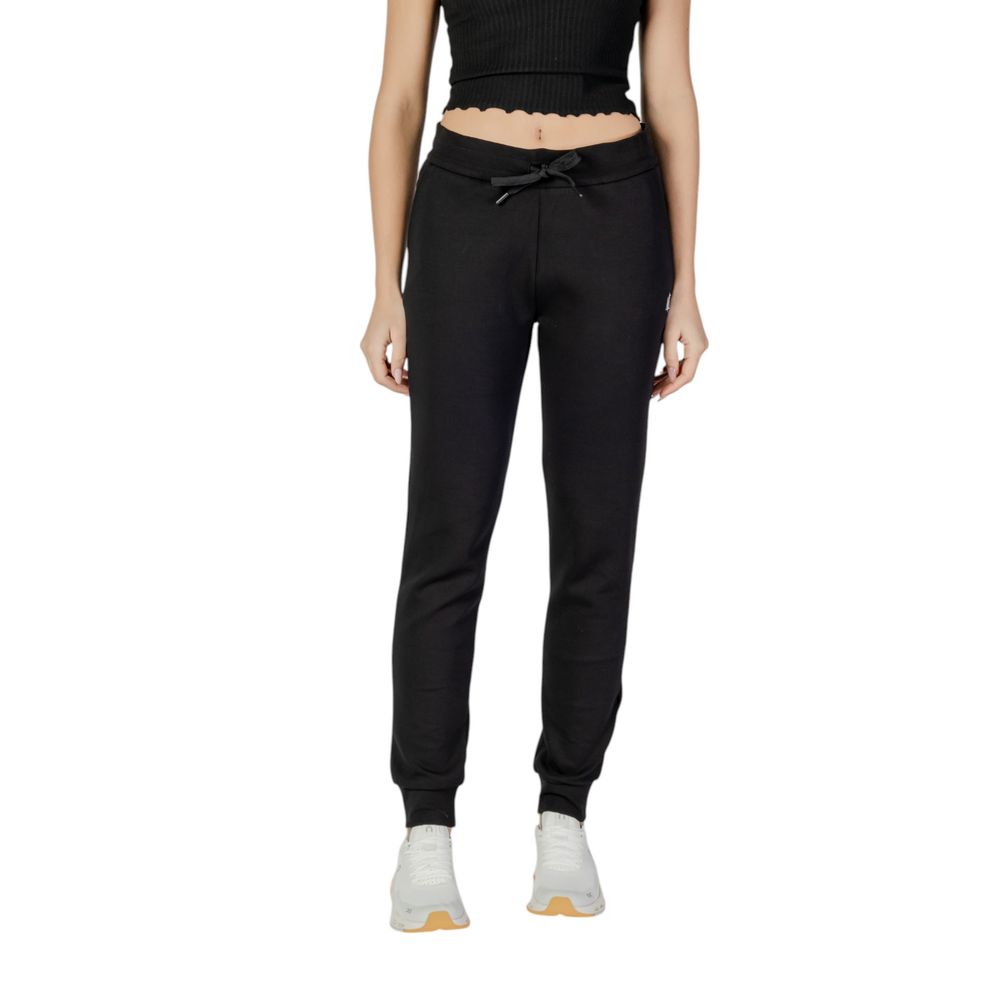 Armani Exchange Black Cotton Joggers Workout Pant