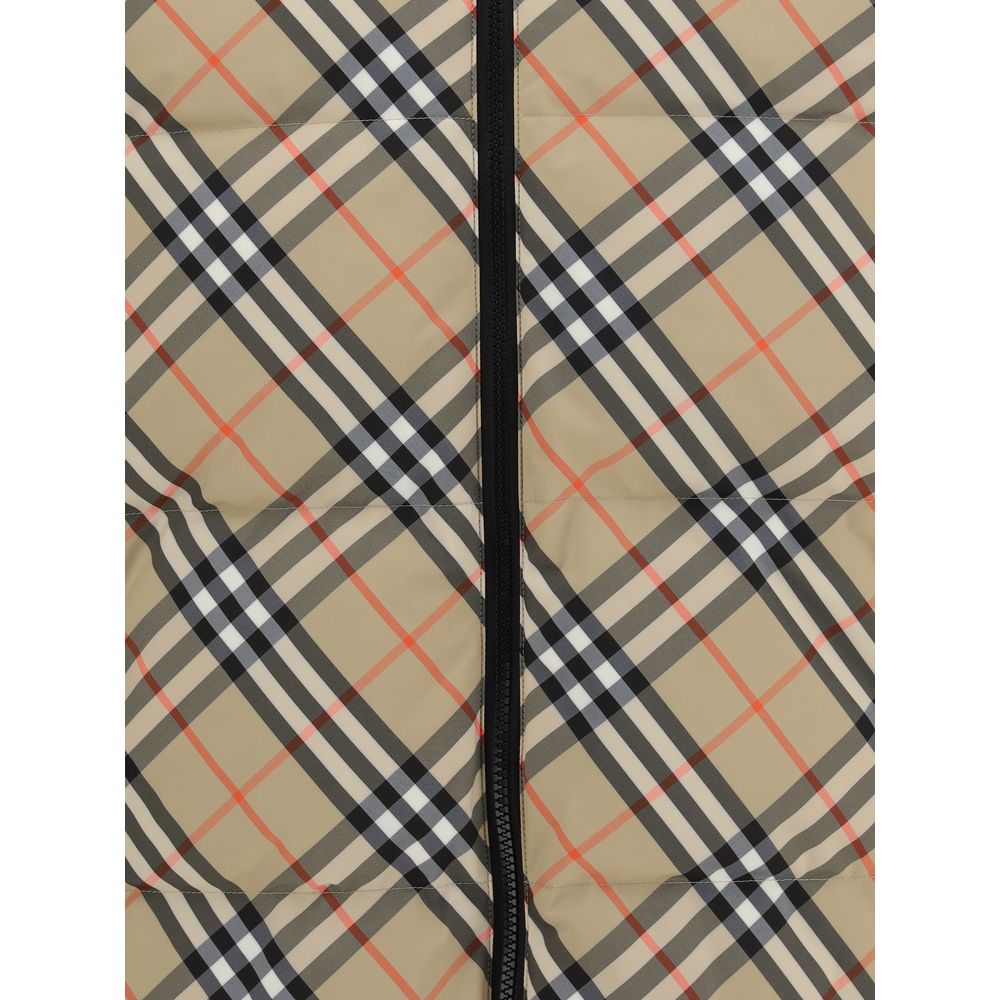 Burberry Black Polyester Coat