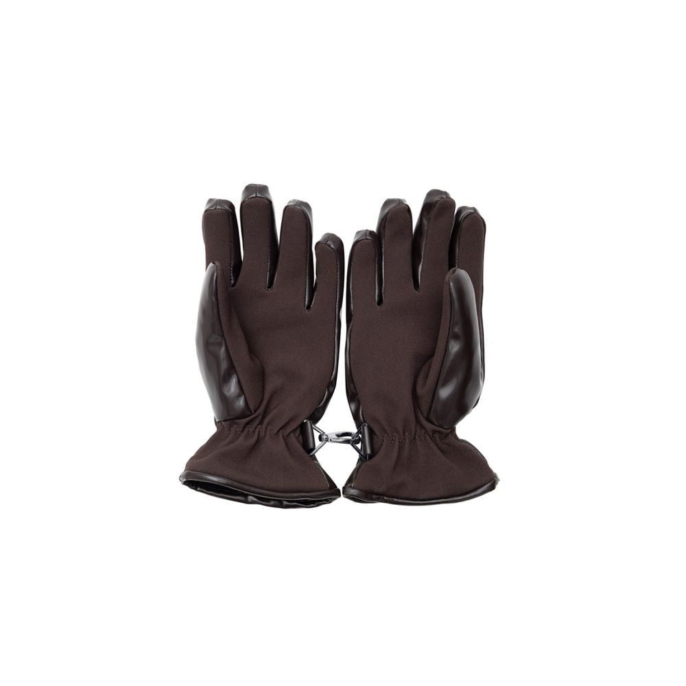 Bottega Veneta Brown Polyester Gloves