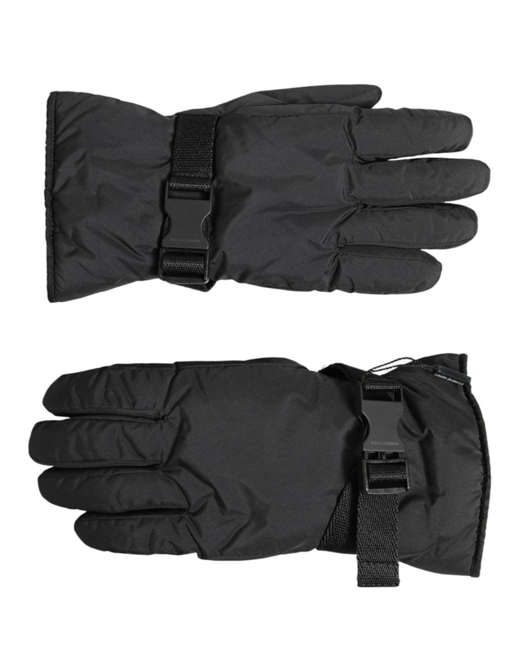 Dolce & Gabbana Black Windproof Ski Winter Warm Non Slip Gloves