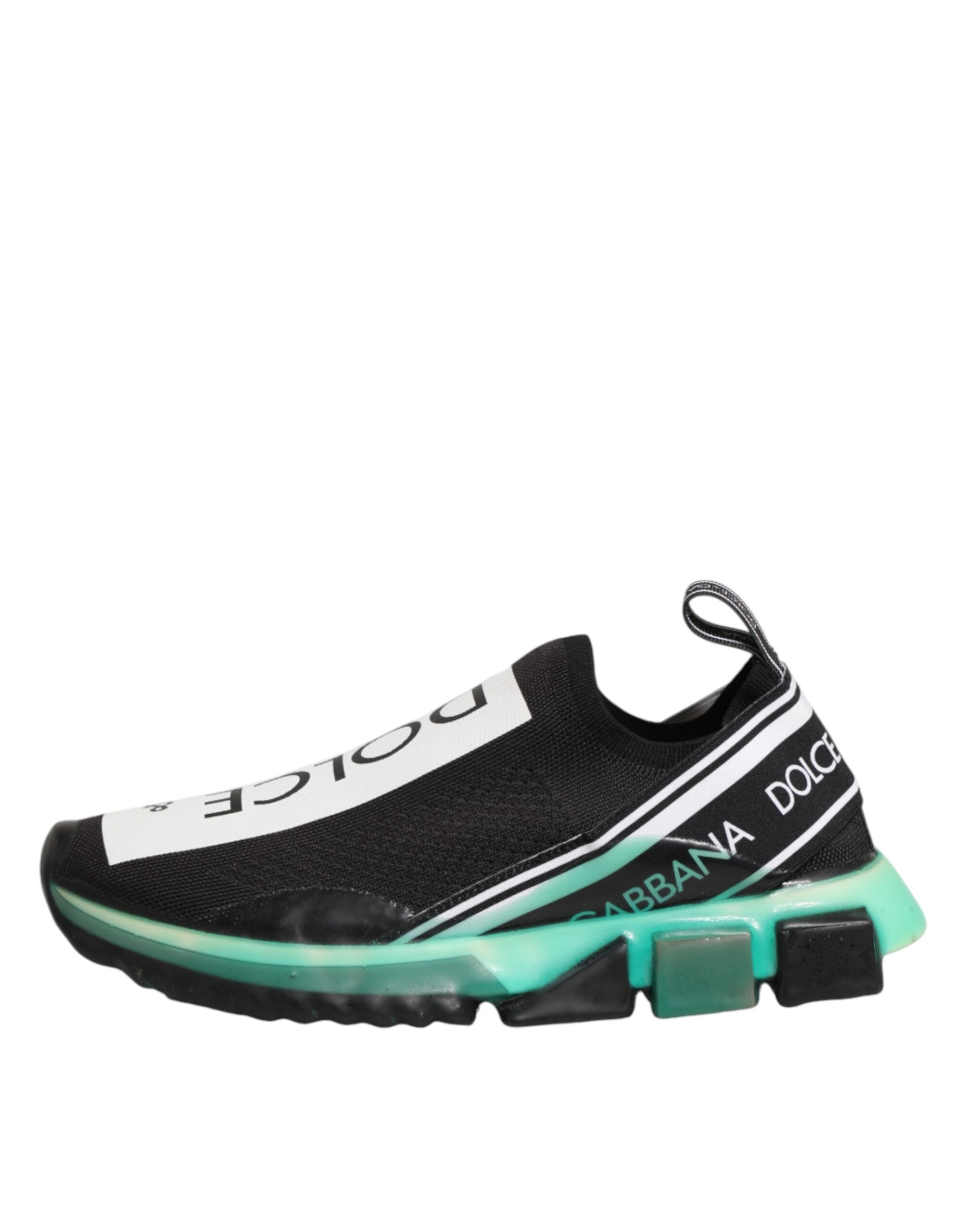 Dolce & Gabbana Black Slip On Sorrento Men Sneakers Shoes